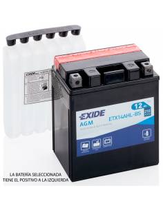 Batería Exide ETX14AH-BS...
