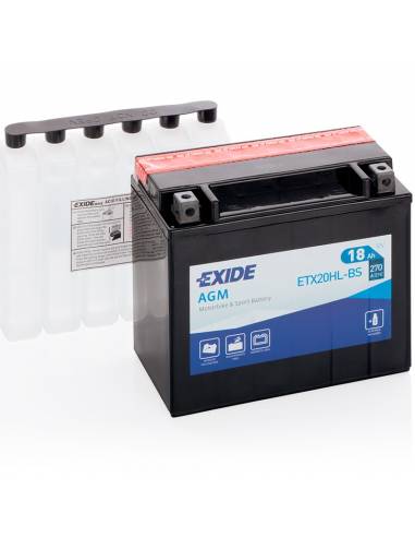 Batería Exide ETX20HL-BS 12V 18Ah AGM