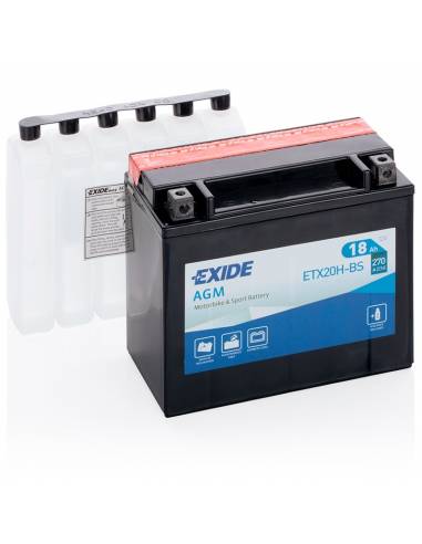 Batería Exide ETX20H-BS 12V 18Ah AGM