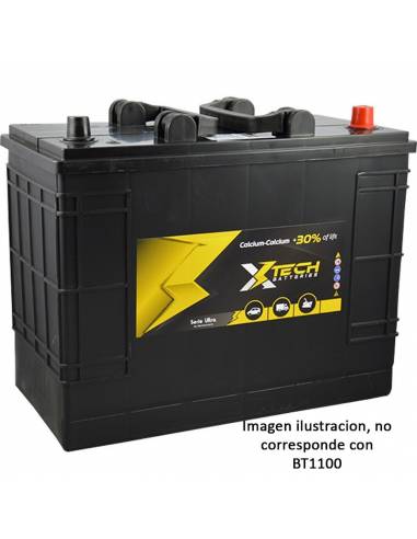 Batería Xtech BT1100 12V 110Ah 680A | Tractores en Canarias