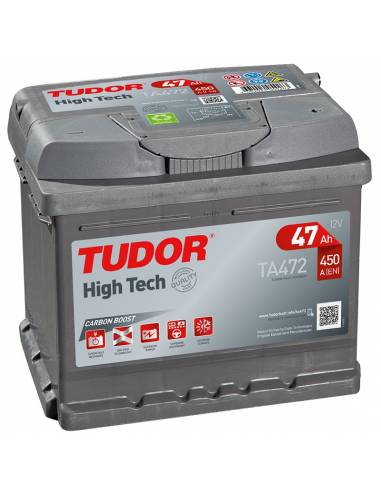 Batería Tudor TA472 12V 47Ah High-Tech