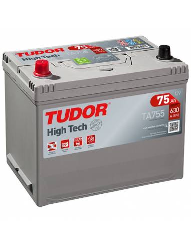 Batería Tudor TA755 12V 75Ah High-Tech