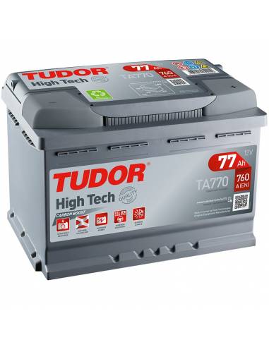 Batería Tudor TA770 12V 77Ah High-Tech