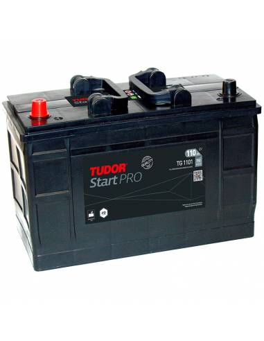 Batería Tudor TG1101 12V 110Ah Start PRO