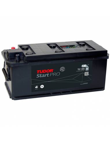 Batería Tudor TG1355 12V 135Ah Start PRO