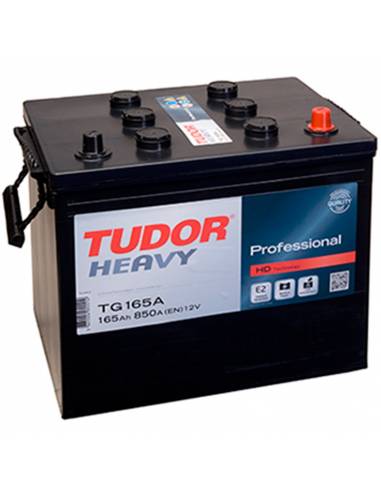 Batería Tudor TG165A 12V 165Ah Start PRO