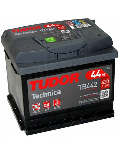 Batería Tudor TB442 12V 44Ah Technica