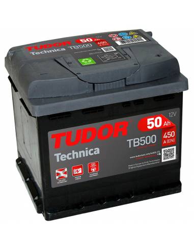 Batería Tudor TB500 12V 50Ah Technica