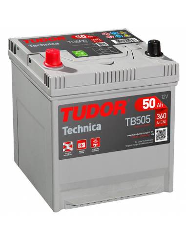 Batería Tudor TB505 12V 50Ah Technica