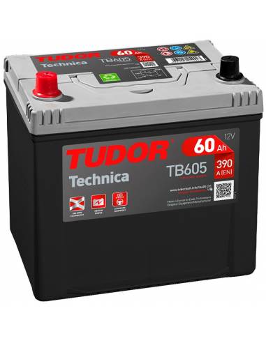 Batería Tudor TB605 12V 60Ah Technica