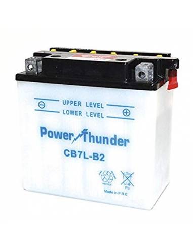 Batería Power Thunder PB7L-B2 12V 8Ah Con Mantenimiento