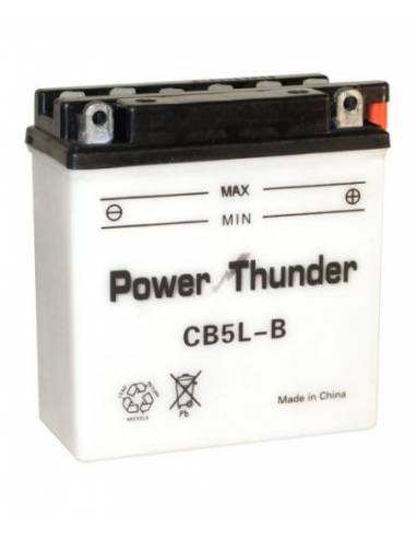Batería Power Thunder PB5L-B 12V 5Ah Con Mantenimiento