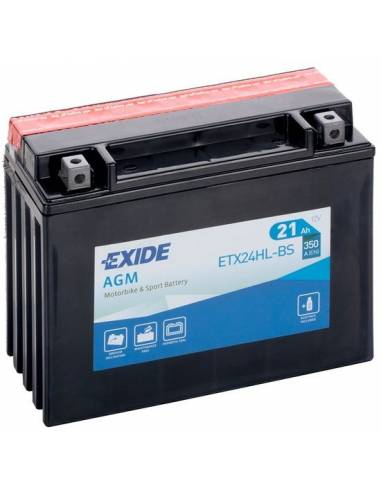 Batería Exide ETX24HL-BS 12V 21Ah AGM