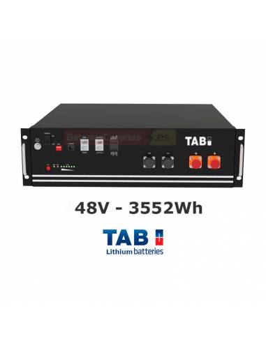 Batería Solar litio 48V 3,52Kwh TAB