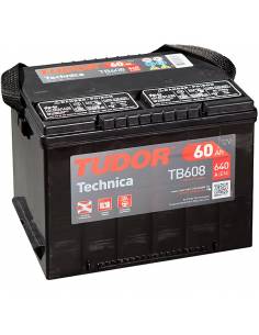 Batería Tudor TB608 12V 60Ah | Los más Baratos de Canarias