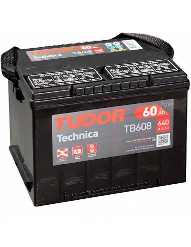 Batería Tudor TB558 12V 55Ah Technica (TB658)