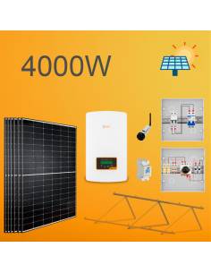 kit 4000W autoconsumo solar...