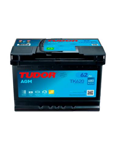 Batería Tudor TK620 12V 62Ah