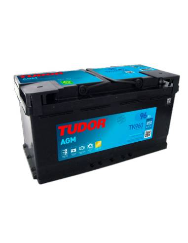 Batería Tudor TK960 12V 96Ah Start&Stop AGM